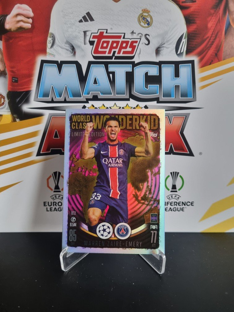 Topps Match Attax 24/25 – Limited Edition Starter Pack – Warren Zaïre-Emery