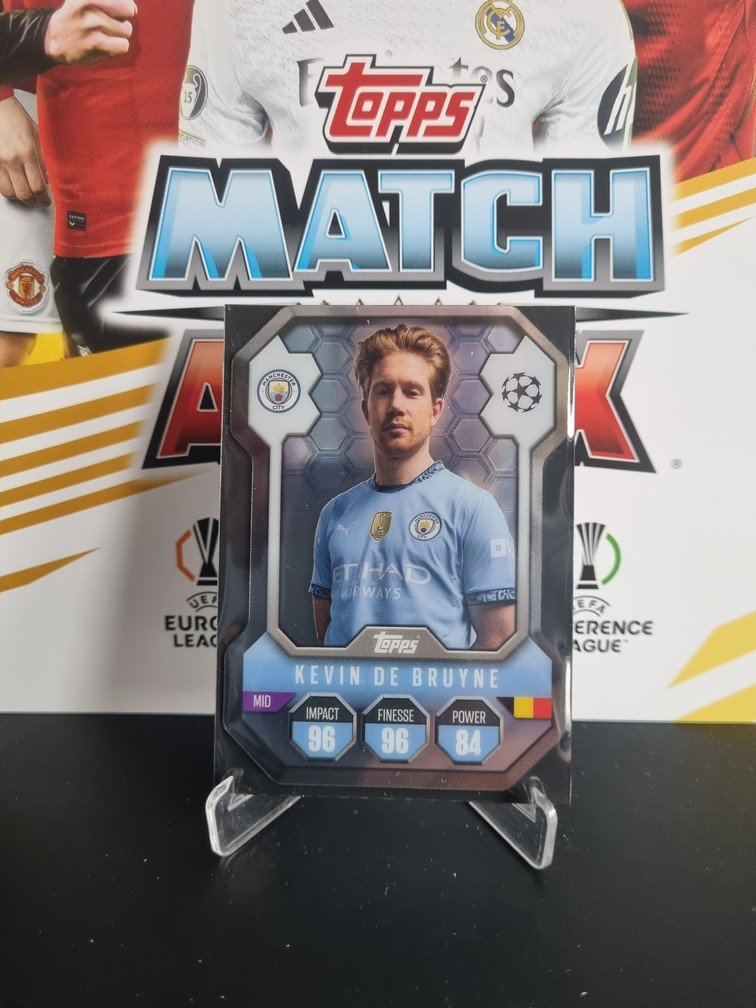 Topps Match Attax 2024/2025 – Chrome Shields – Kevin De Bruyne
