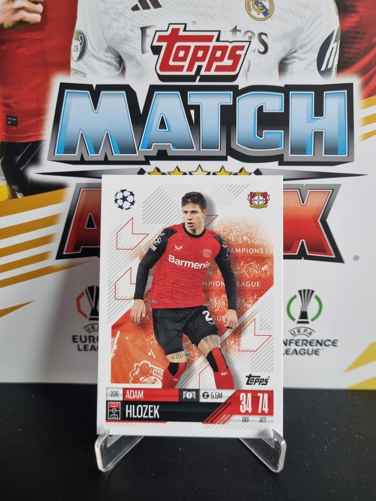 Topps Match Attax 24/25 – Adam Hložek – Basic 