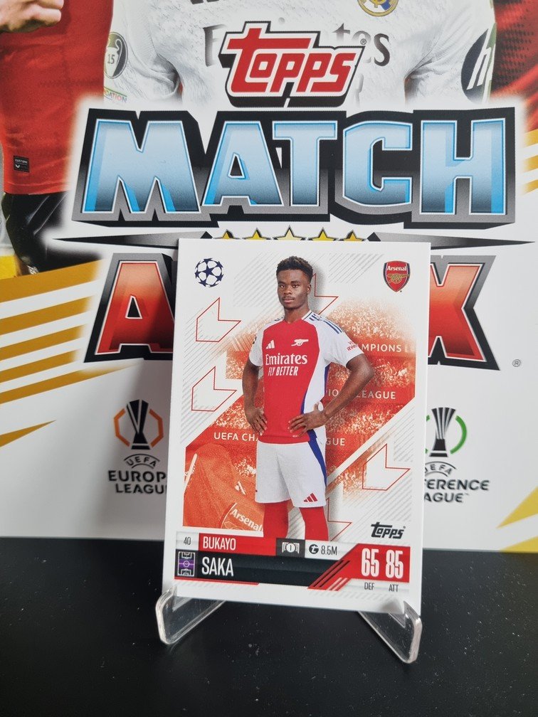 Topps Match Attax 24/25 – Bukayo Saka – Basic 