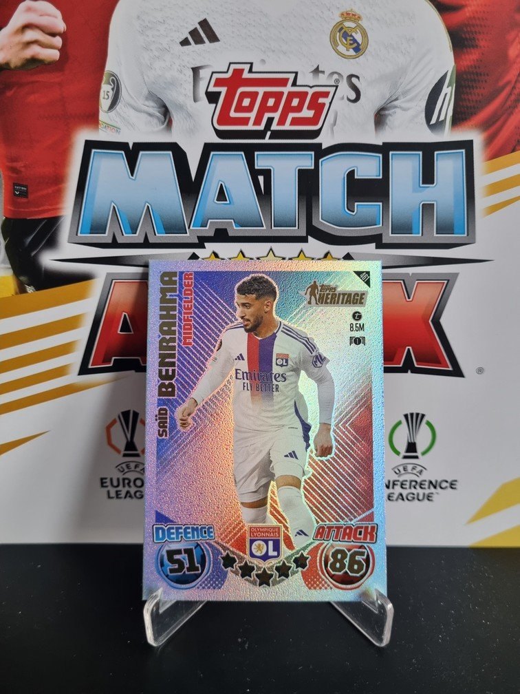 Topps Match Attax 24/25 – Heritage – Saïd Benrahma