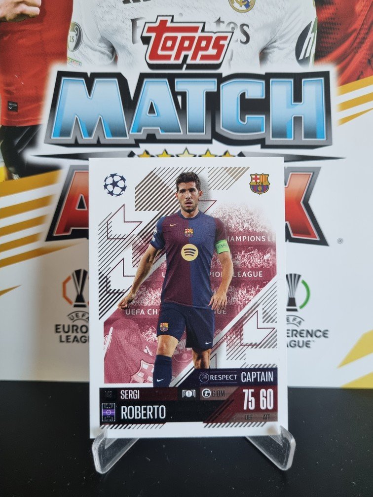 Topps Match Attax 24/25 – Sergi Roberto – Captain – Basic